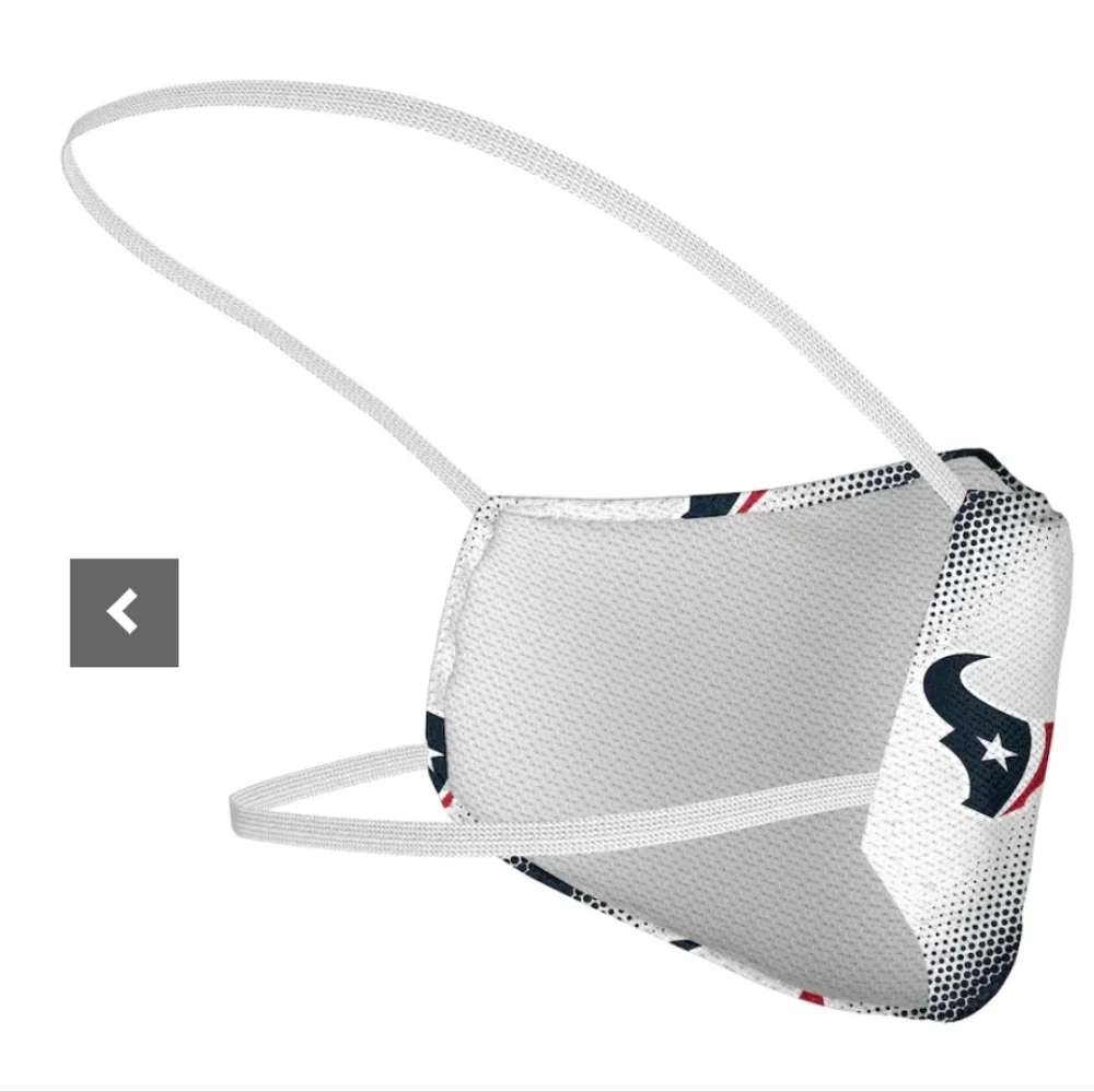 3-Pack Adult Houston Texans Fanatics Branded Official Logo Face Covering